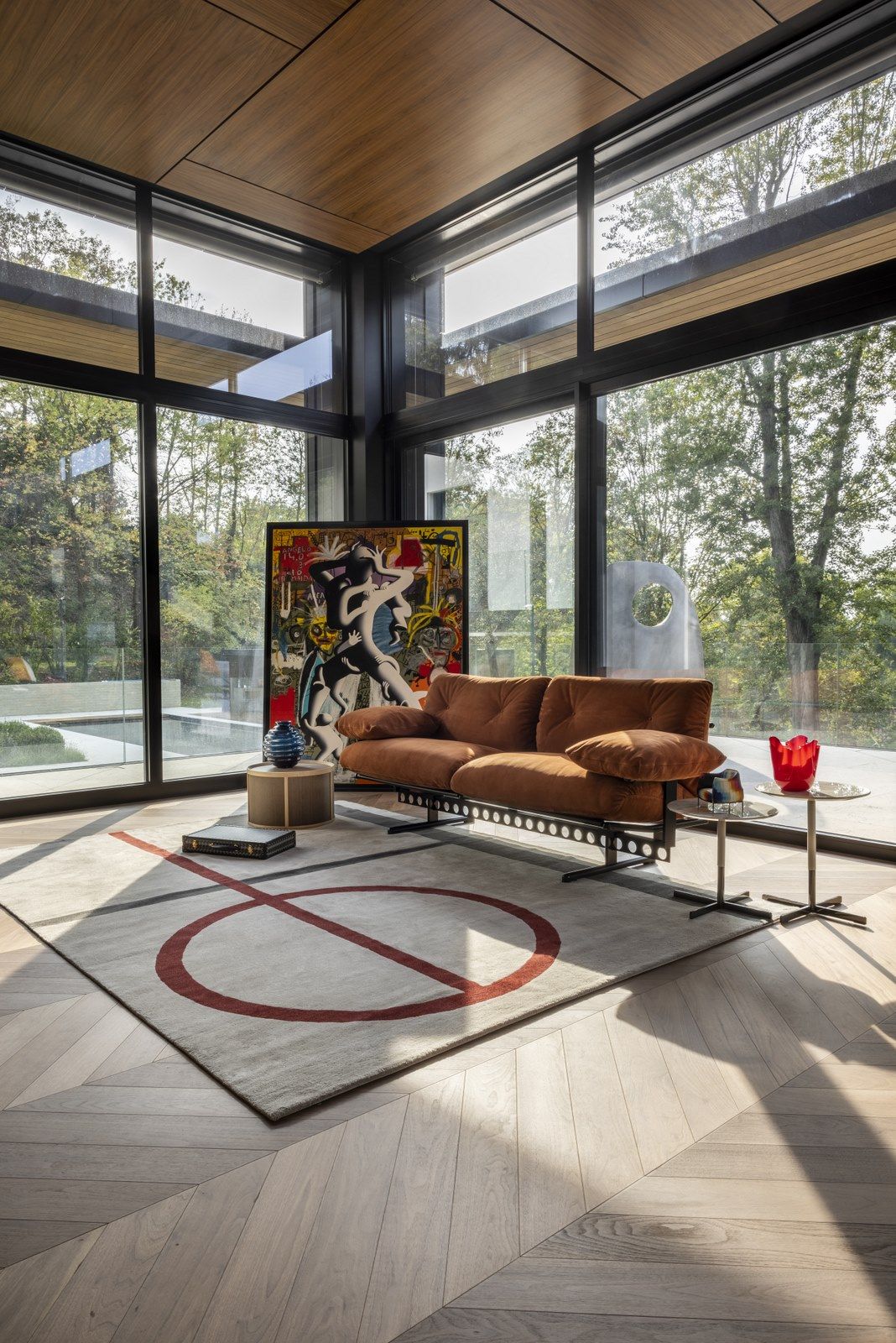 Кожаный диван Poltrona Frau коллекция - диваны и кресла ARCH-00027246 - Вид №41