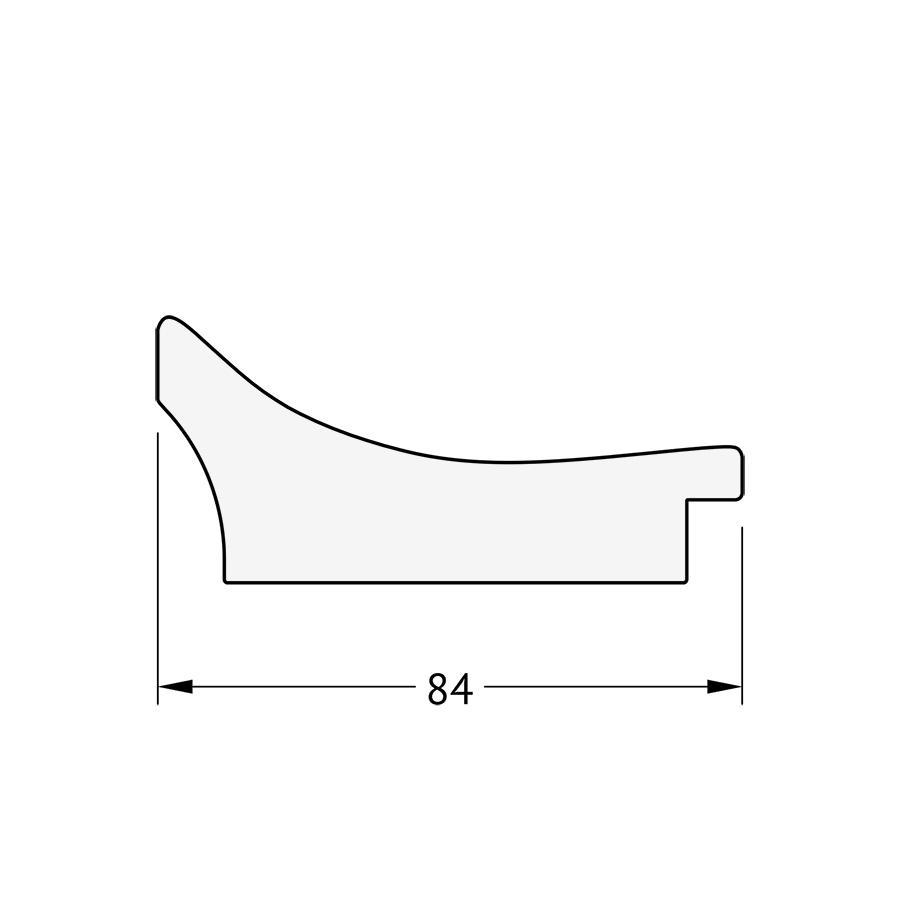 BY 6311 Зеркало напольное с гравировкой в багетной раме - фреска 84 mm EVOFORM Exclusive-G floor - Вид №4