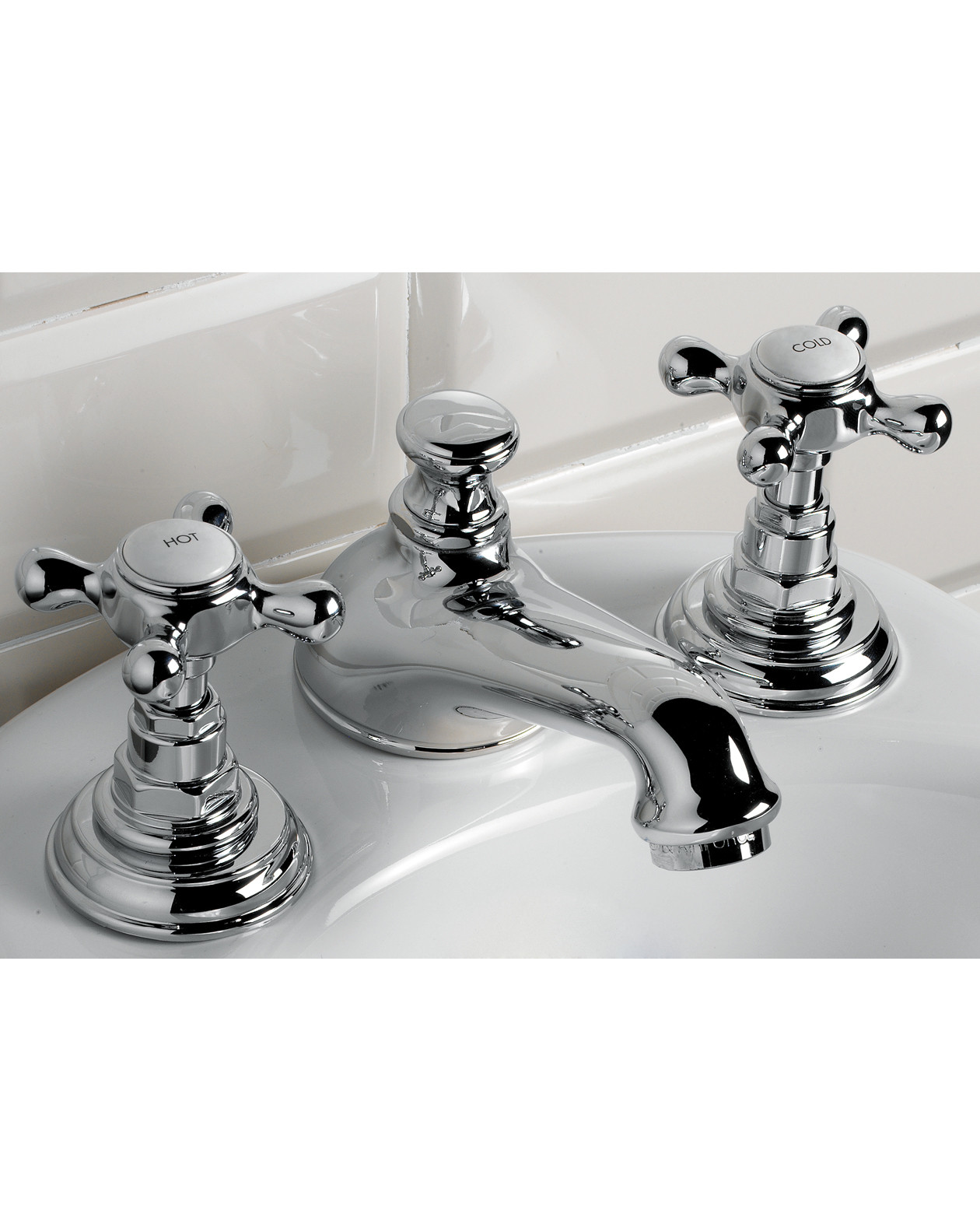 UTAU912 Кран для биде Austin на 3 отверстия Devon&Devon  - Вид №1