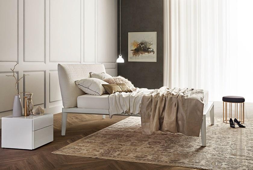 OLIVIERI Двуспальная кровать с мягким изголовьем Andrea sun-id-1413859 - Вид №4