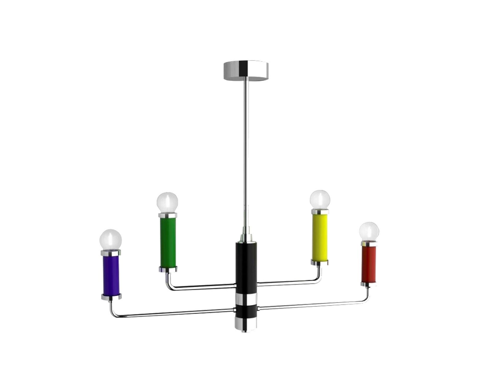 Металлический светодиодный подвесной светильник Lampex Italiana Lumen ARCH-00106751 - Вид №1