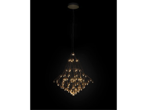 Никель светодиодный подвесной светильник