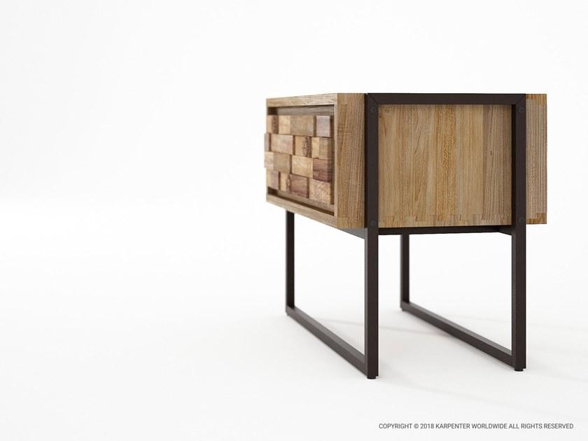 KARPENTER Прямоугольная тумбочка из тика Carv'n Cv09-t - Вид №2
