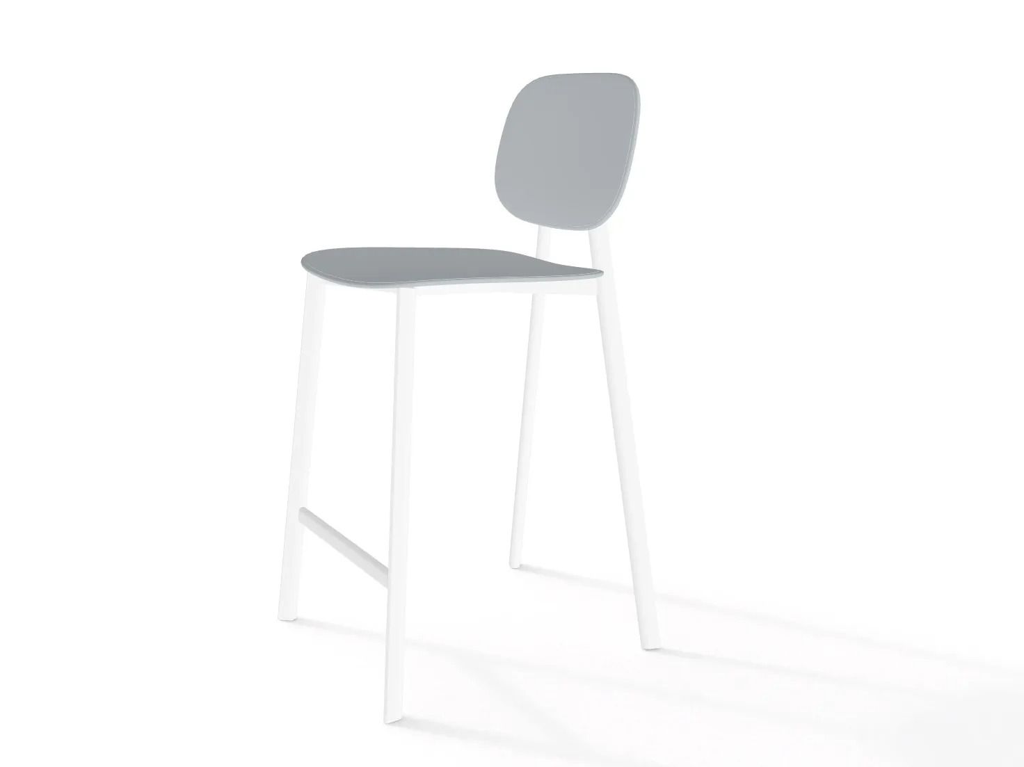 Высокий стул со спинкой In Stock Pointhouse ARCH-00006216 - Вид №1