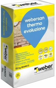Saint-Gobain Weber Макропористая штукатурка для ремонта и утепления Webersan