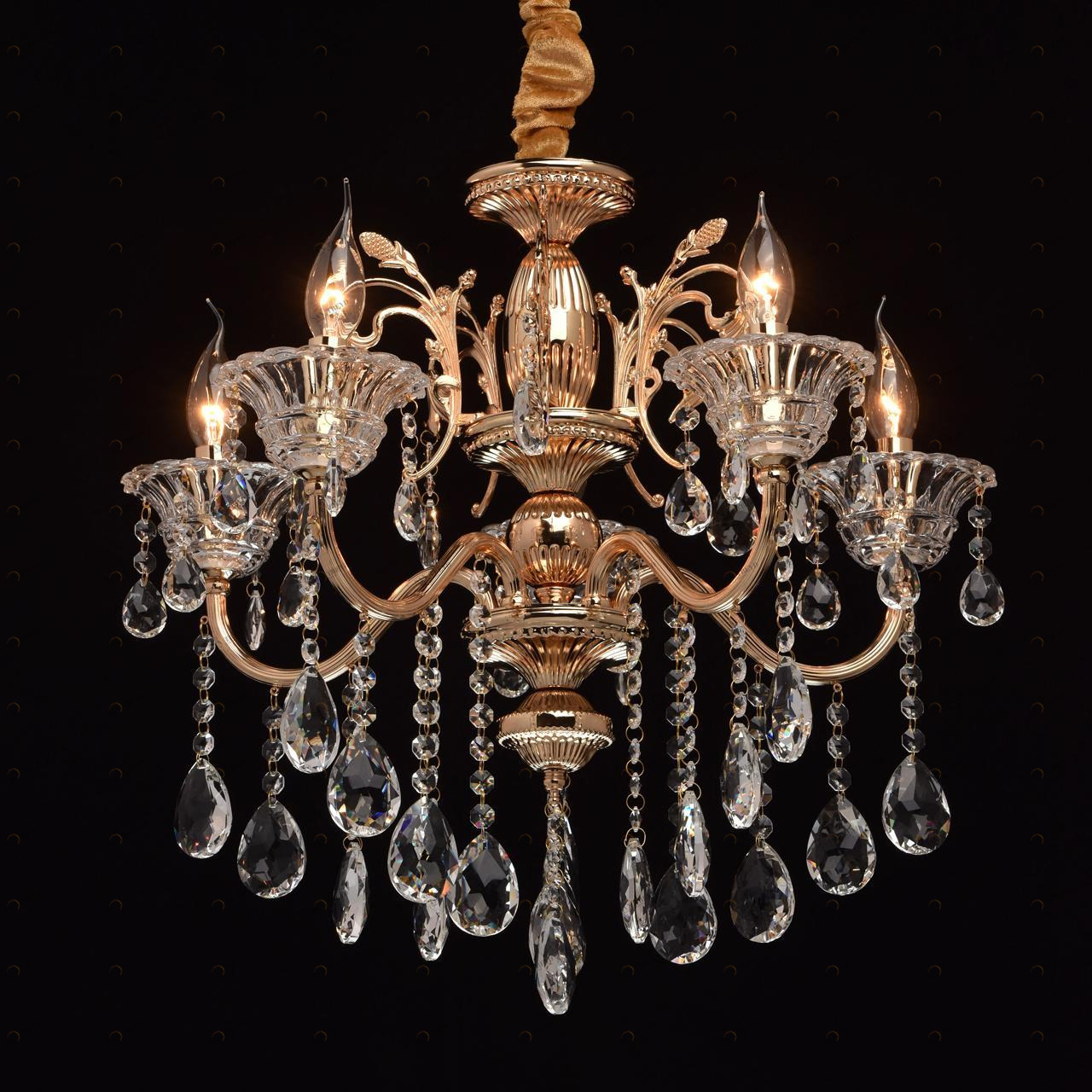 Подвесная люстра MW-Light Селена 11 482013105 MW-LIGHT ДИЗАЙНЕРСКИЕ, СЕЛЕНА 181571 Золотой 