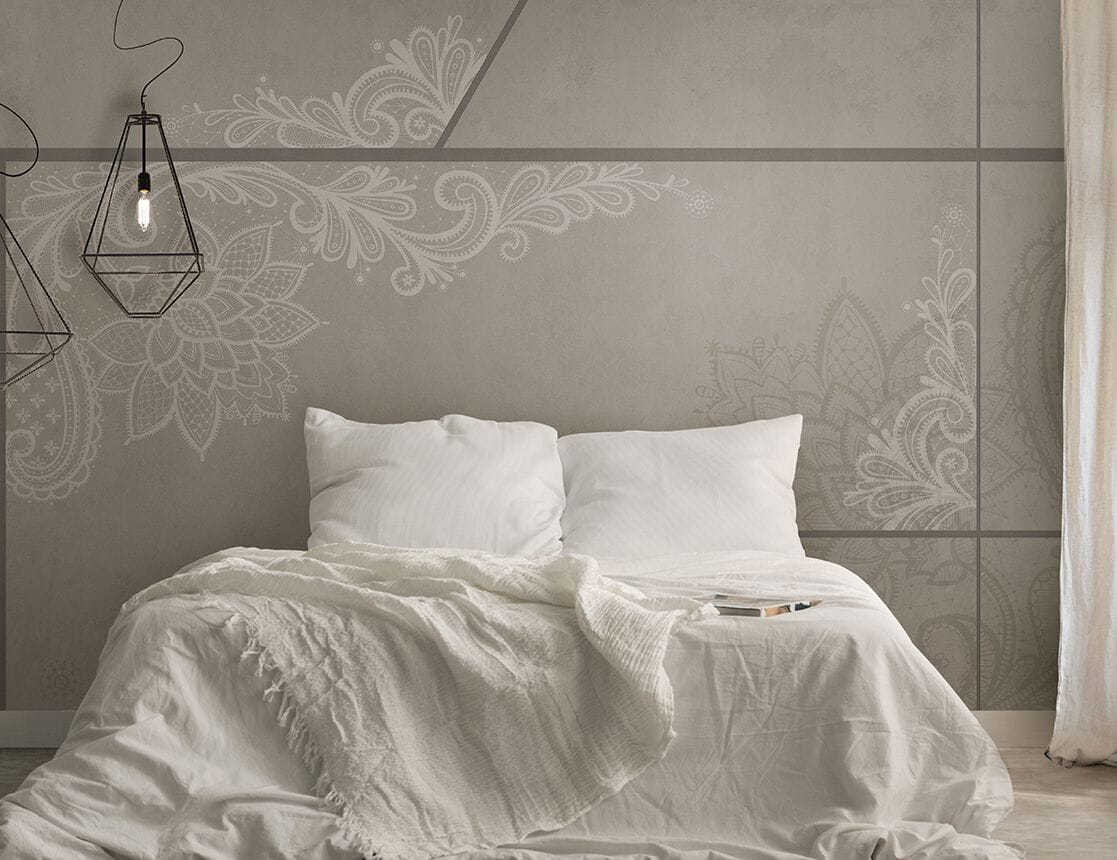 Обои с цветочными мотивами N.O.W. Edizioni CONCRETE / CHANTILLY ARCH-00044919