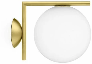 Flos Настенный светильник из опалового стекла Home collection - muro+soffitto F3178059