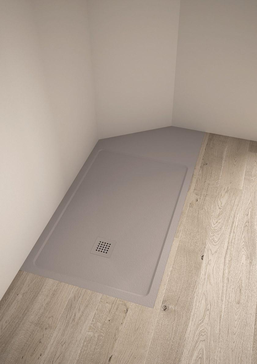 DISENIA Прямоугольный душевой поддон заподлицо из technogel® sun-id-1455127 - Вид №2