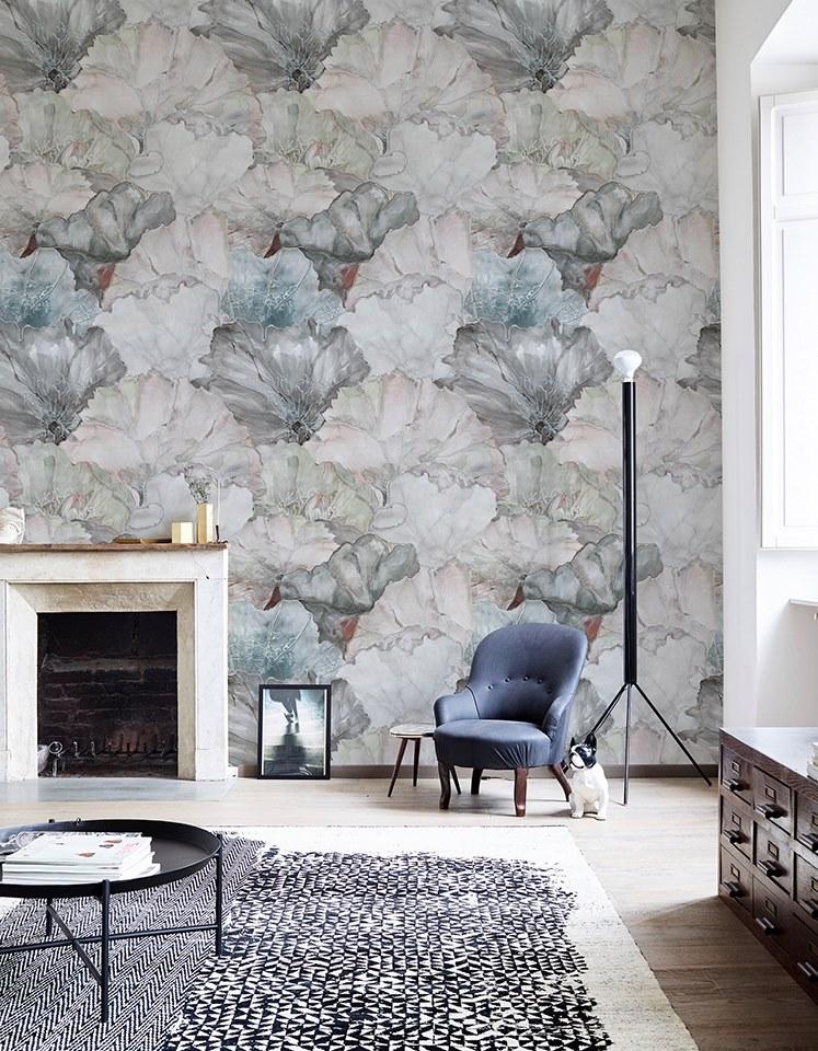 Wall&decò Флизелиновые обои с цветочными мотивами Elements 2020 Tsni001/2/3 - Вид №4