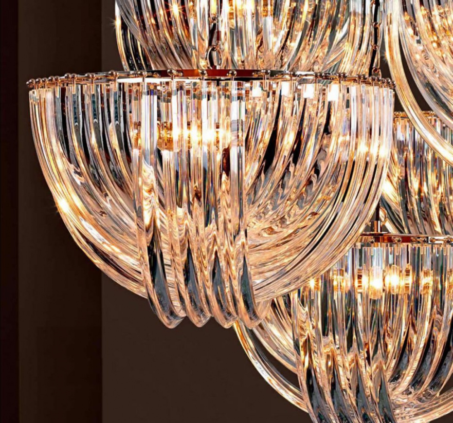 Люстра Hyres от Eichholtz прозрачная 109485 EICHHOLTZ ДИЗАЙНЕРСКИЕ, EICHHOLTZ 061545 Прозрачный  - Вид №7