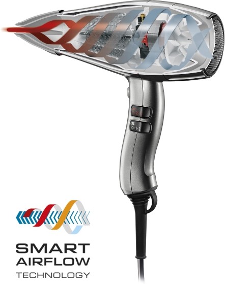 Valera Swiss Silent Jet 8600 Ionic Rotocord Мод. SXJ 8600 RC - 2400 Вт - бесшумный высокопроизводительный профессиональный фен для волос. 55861200 