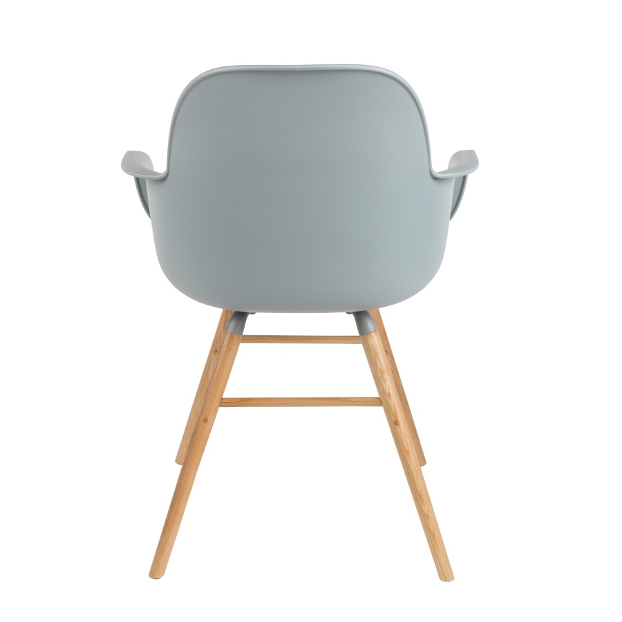 Кресло Albert Kuip светло-серое Zuiver 1200133 - Вид №7