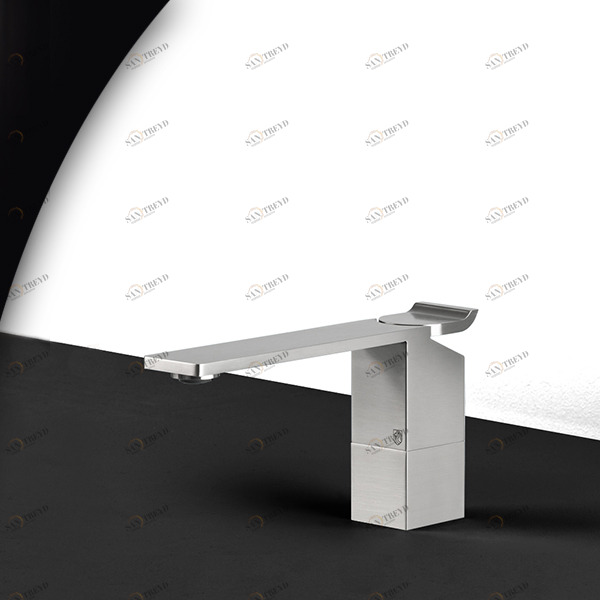 Смеситель для раковины OKAMI OKM1S серебристый матовый Radomonte