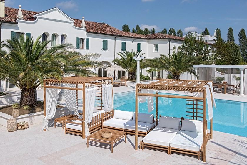 cbdesign Квадратный садовый столик из тика Woo system Tj 328c - Вид №8