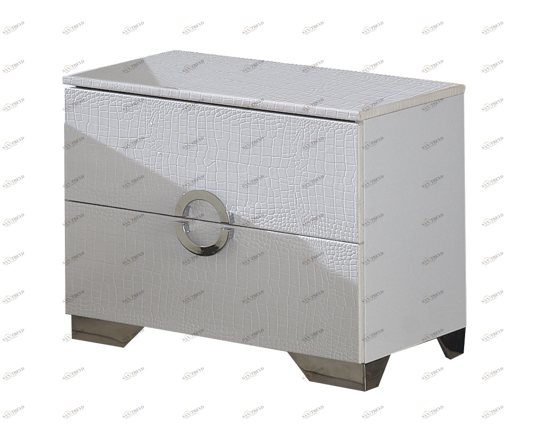 Тумбочка прикроватная белая CO ESF FIUME 043978 Белый 