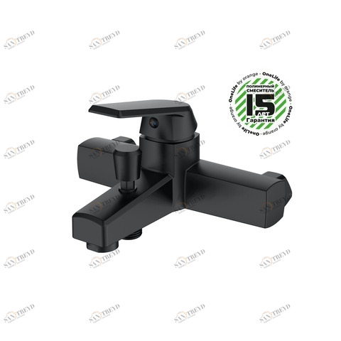 OneLife P02-100b однозахватный полимерный смеситель для ванны/душа Хром ORANGE sun-id-1517309