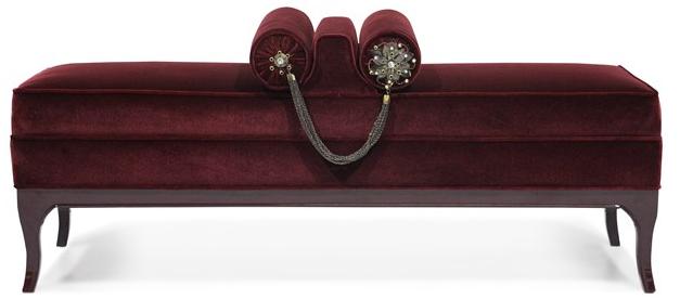 KOKET Мягкая бархатная скамейка sun-id-1496431 - Вид №5