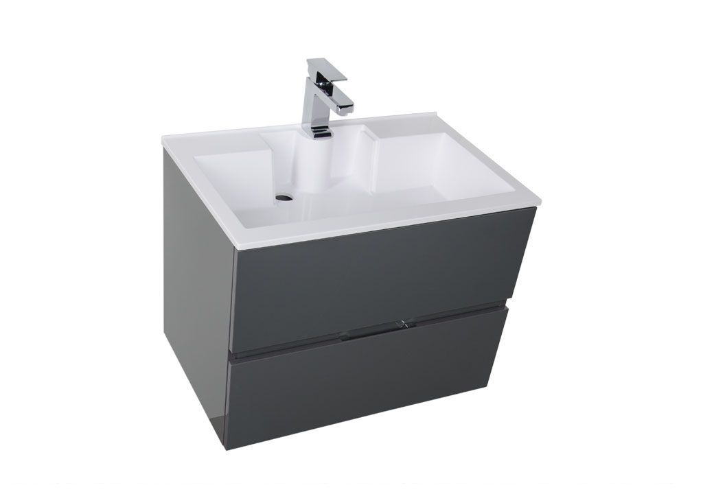 Тумба с раковиной Aquanet Алвита 70 серый антрацит 0018399200182523 - Вид №5