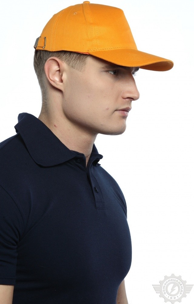 59353 Бейсболка оранжевая  Головные уборы  размер Спецодежда  - Вид №2