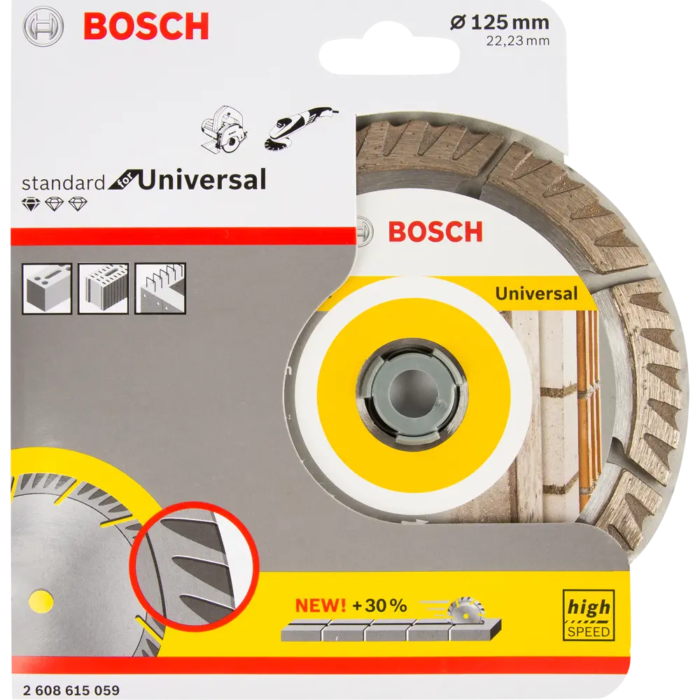 Диск отрезной универсальный Bosch Stf Universal, 125x22 мм 80158969 STLM-2020248 BOSCH PROFESSIONAL  - Вид №2