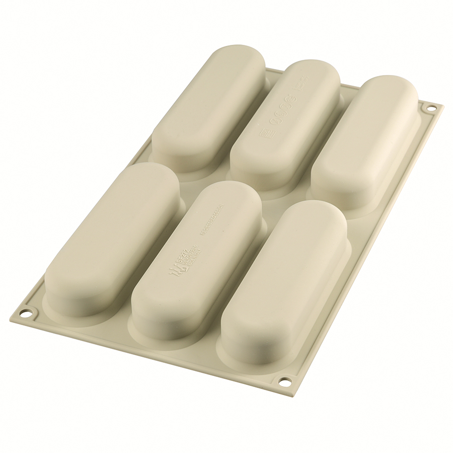 25.284.13.0065 Набор из 2 силиконовых форм для приготовления эклеров chic eclair Silikomart  - Вид №3