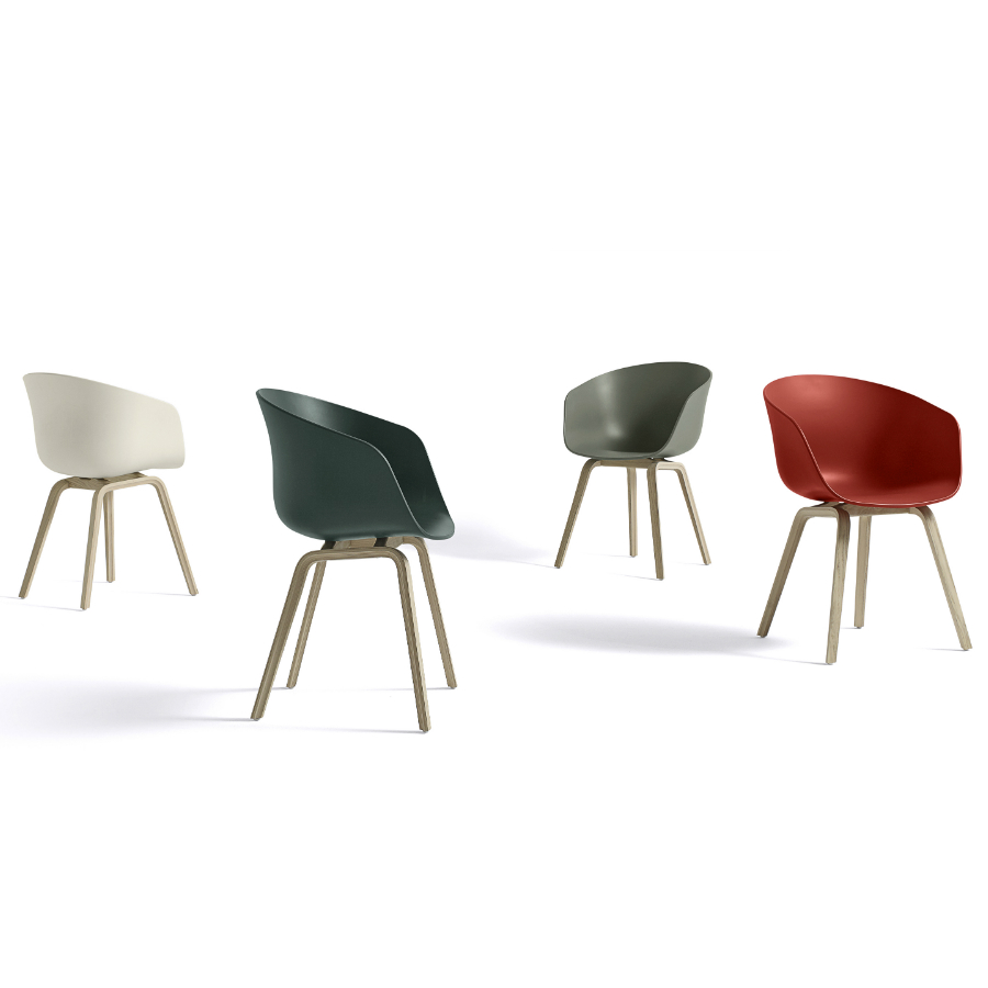 Стул AAC22, кремово-белый матовый Hay 902055 - Вид №9