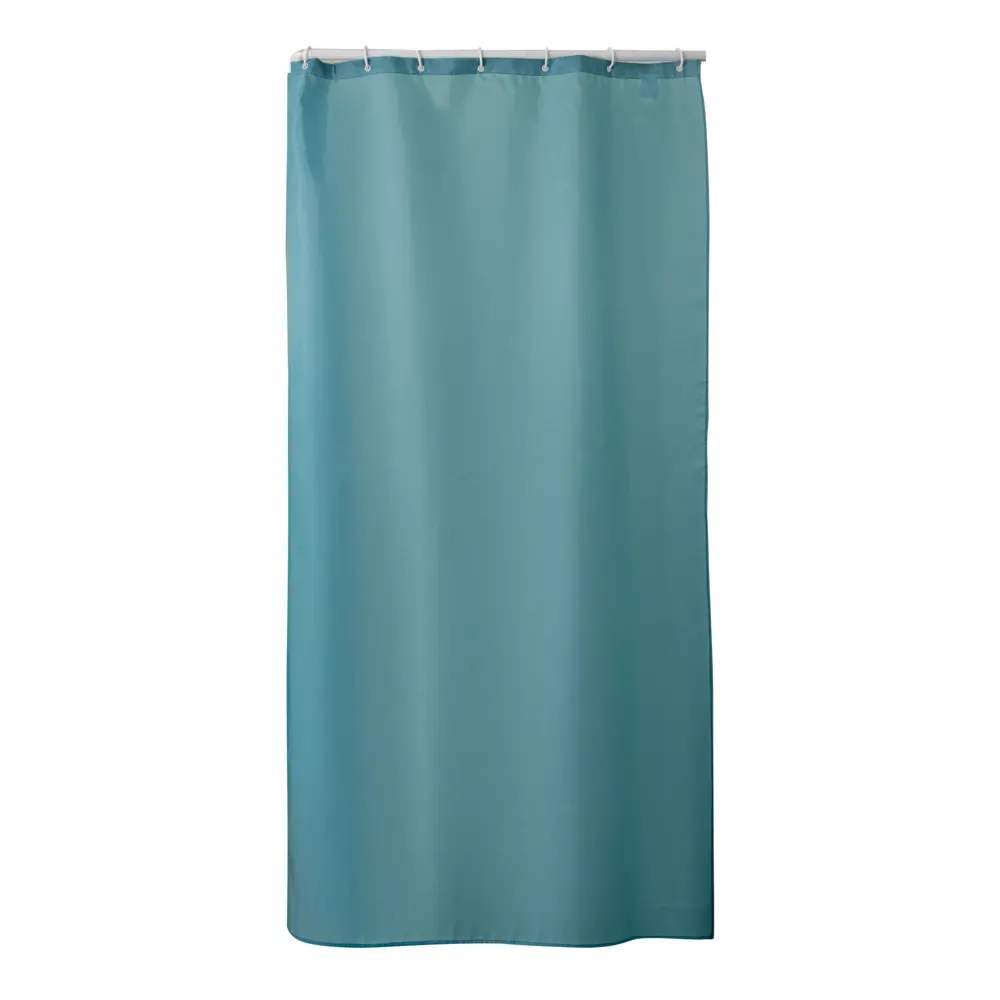Штора для ванной Primanova Premium 180x200 см полиэстер цвет лазурный 85586125 STLM-2093999 