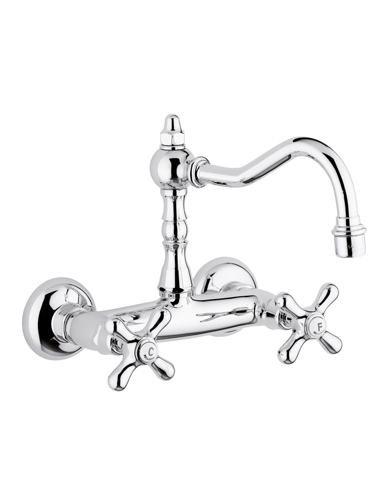 0709/C Bellosta Rubinetterie НАСТЕННАЯ МОЙКА С ВЫСОКИМ ИЗОЛЯТОРОМ CUCINA