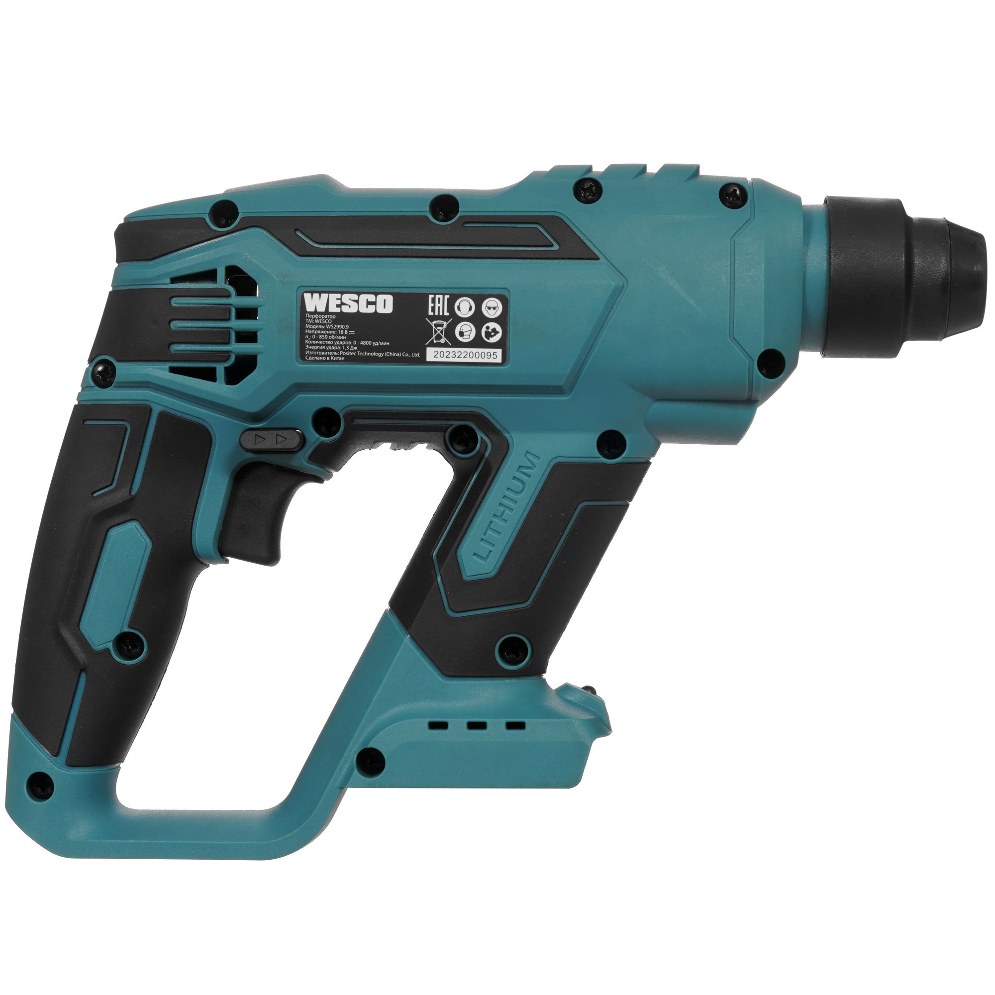 Перфоратор Wesco WS2990.9 1ForAll 18V , Без ЗУ, Без АКБ 5410735 STDN-0044093 - Вид №1