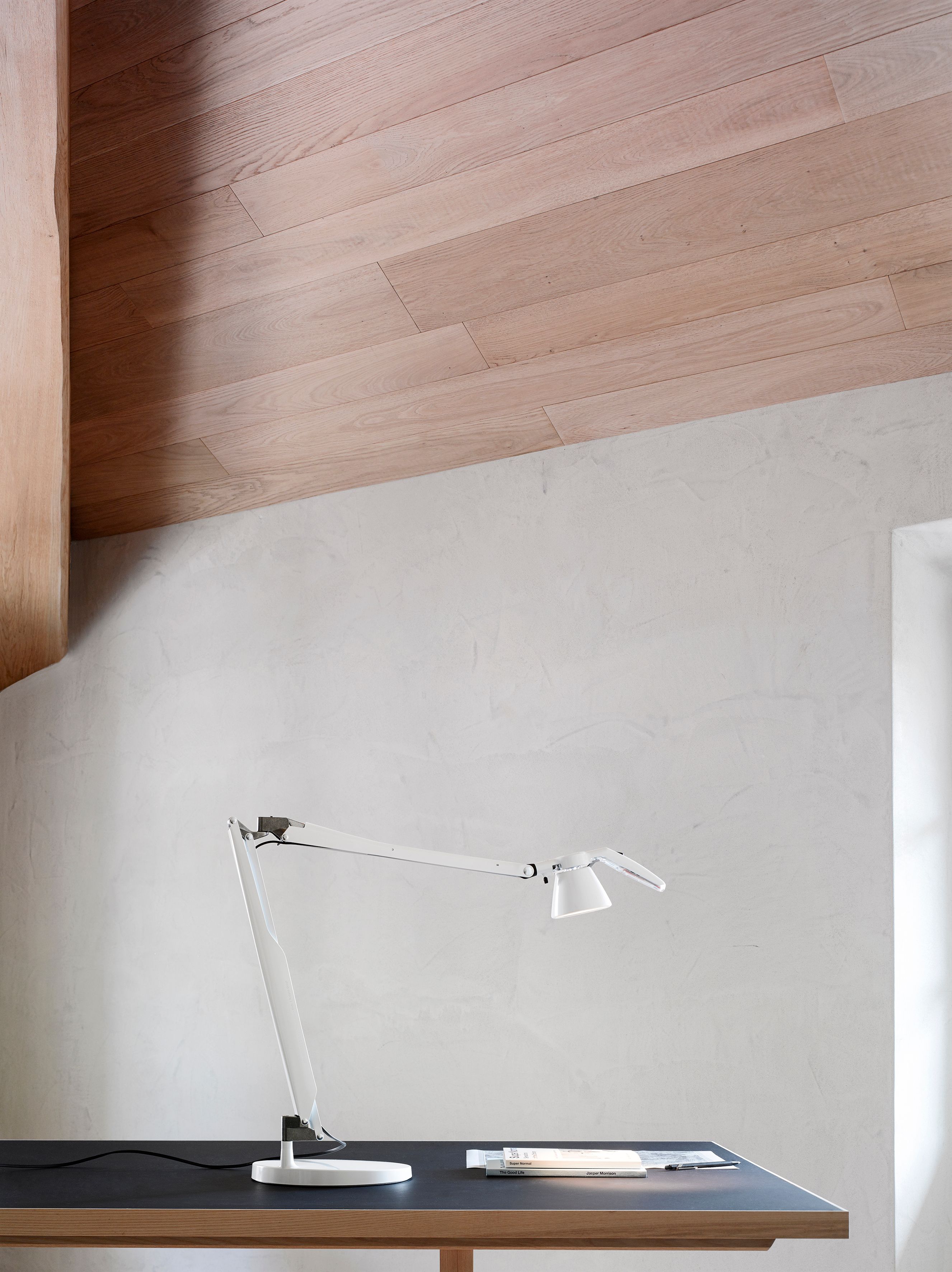 Регулируемая железная светодиодная настольная лампа LUCEPLAN Fortebraccio ARCH-00001109 - Вид №2