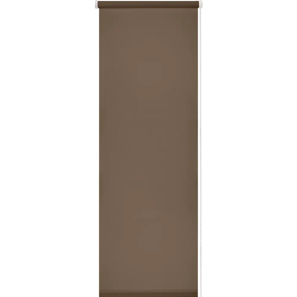 Штора рулонная Inspire Шантунг 160x175 см коричневая 82668406 STLM-2080117 - Вид №1