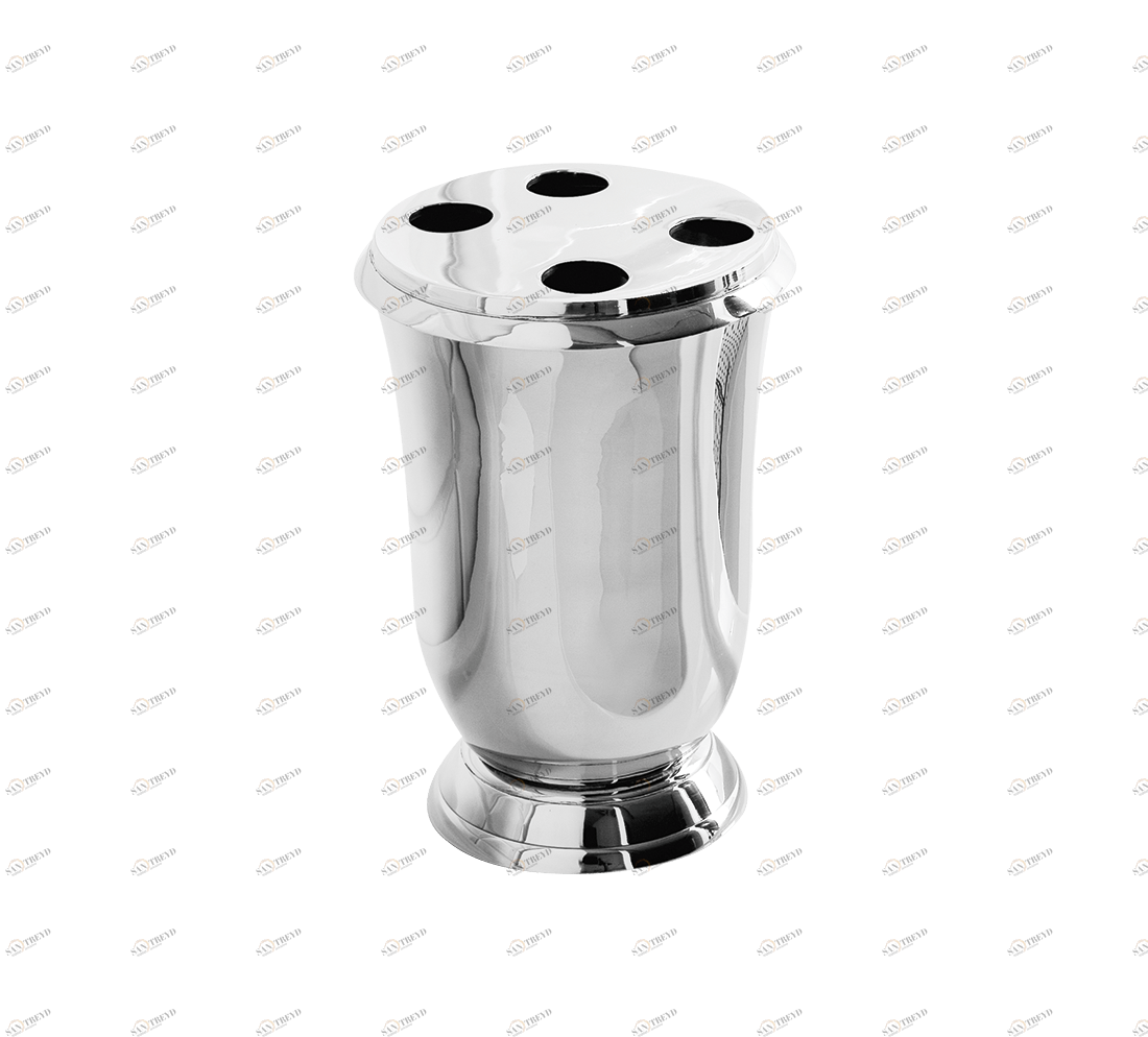 Gentry Home Тамблер Dame Хром GH101794 