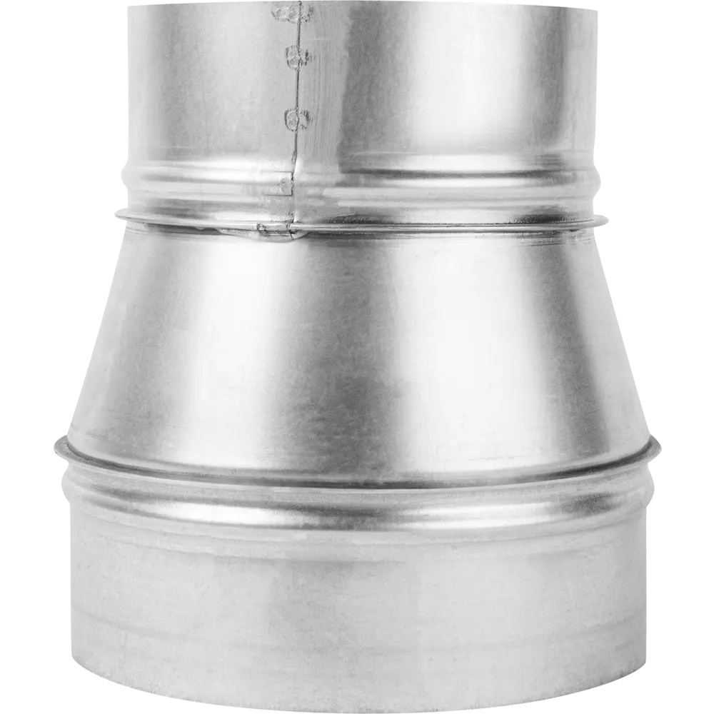 Переходник для круглых воздуховодов Ore D160/200 мм оцинкованный металл STLM-2153313 - Вид №1