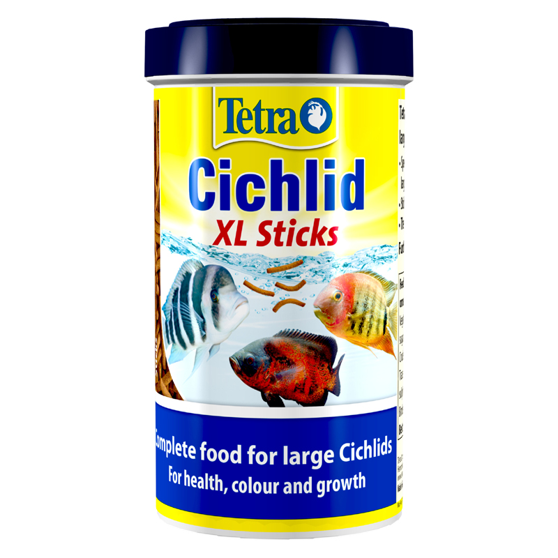 ПР0034000 Корм для рыб Cichlid XL Sticks для всех видов цихлид, палочки 500мл TETRA 