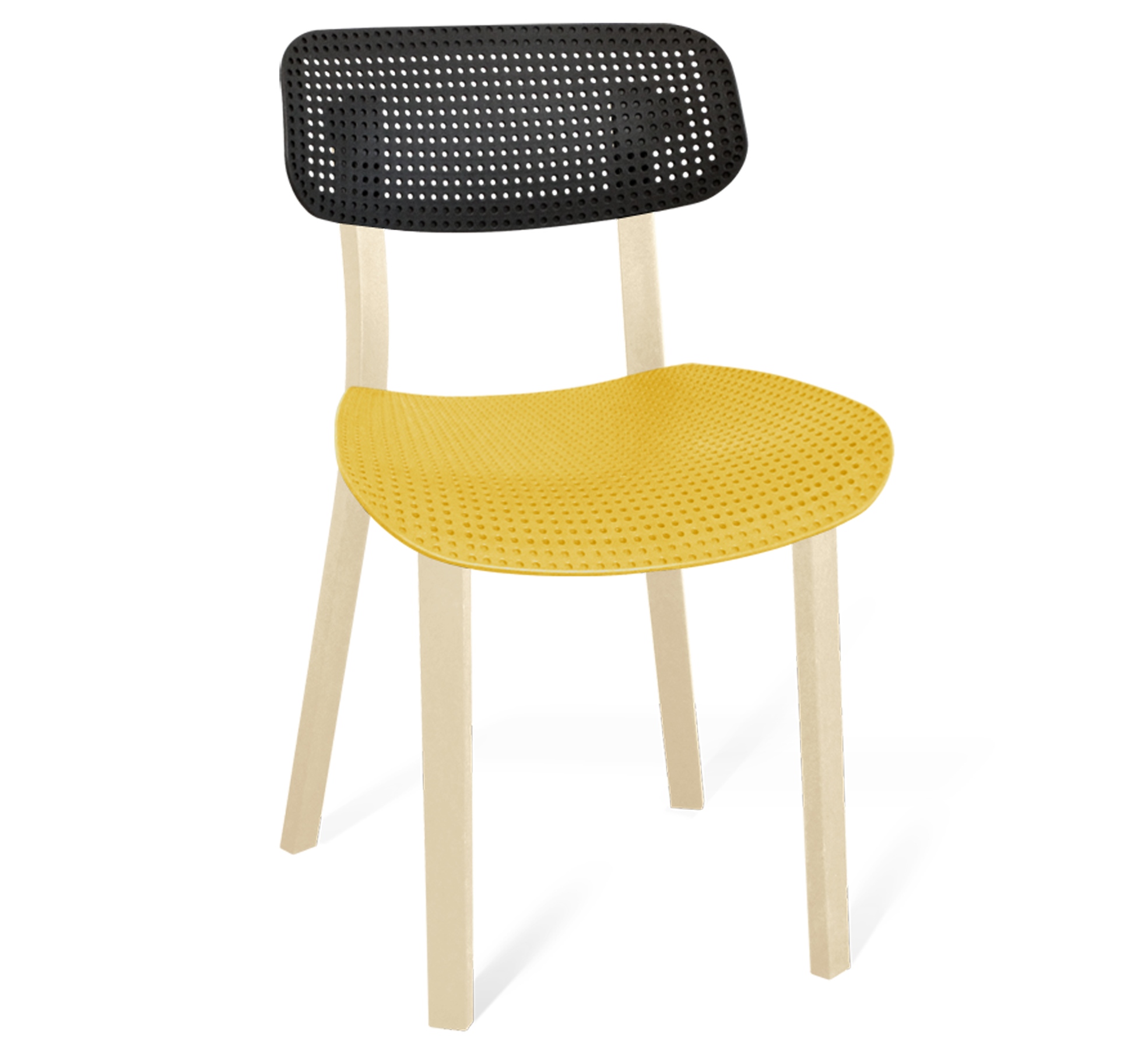 Стул SHT-S85 черно-желтый Santreyd 