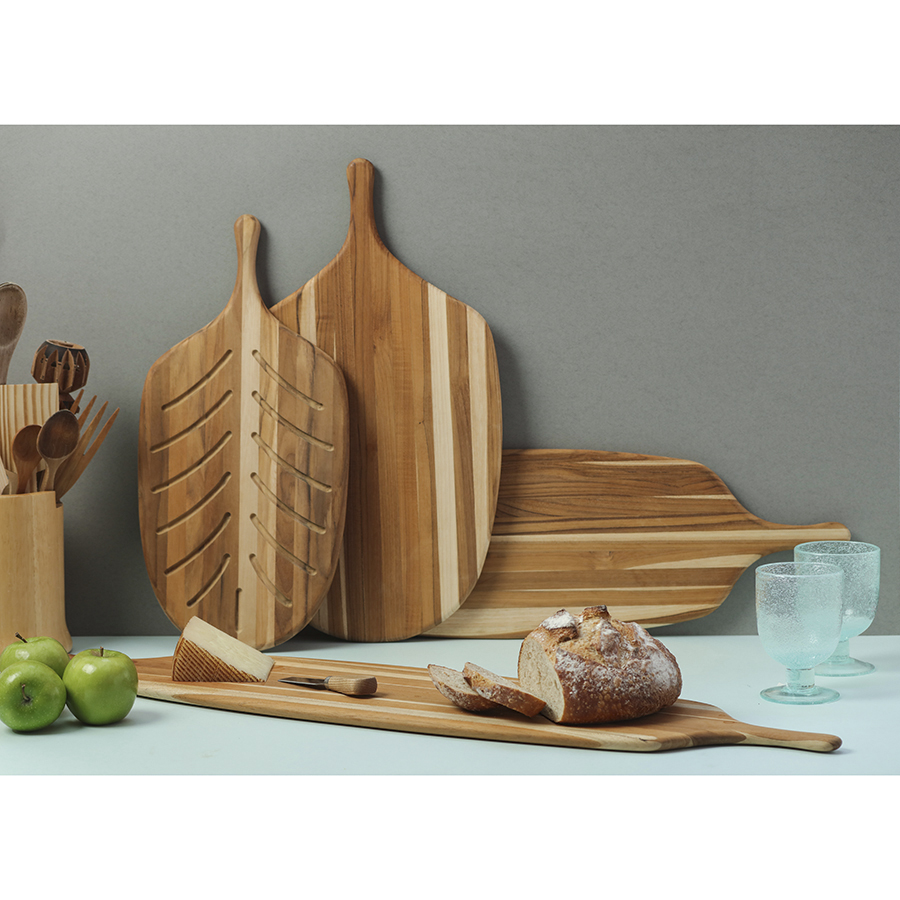 TH701 Доска для хлеба canoe 48х23 см TEAKHAUS  - Вид №6