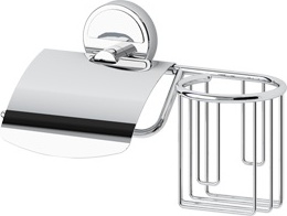 053 Держатель т/бумаги с крышкой и освежителя ELL FBS Ellea