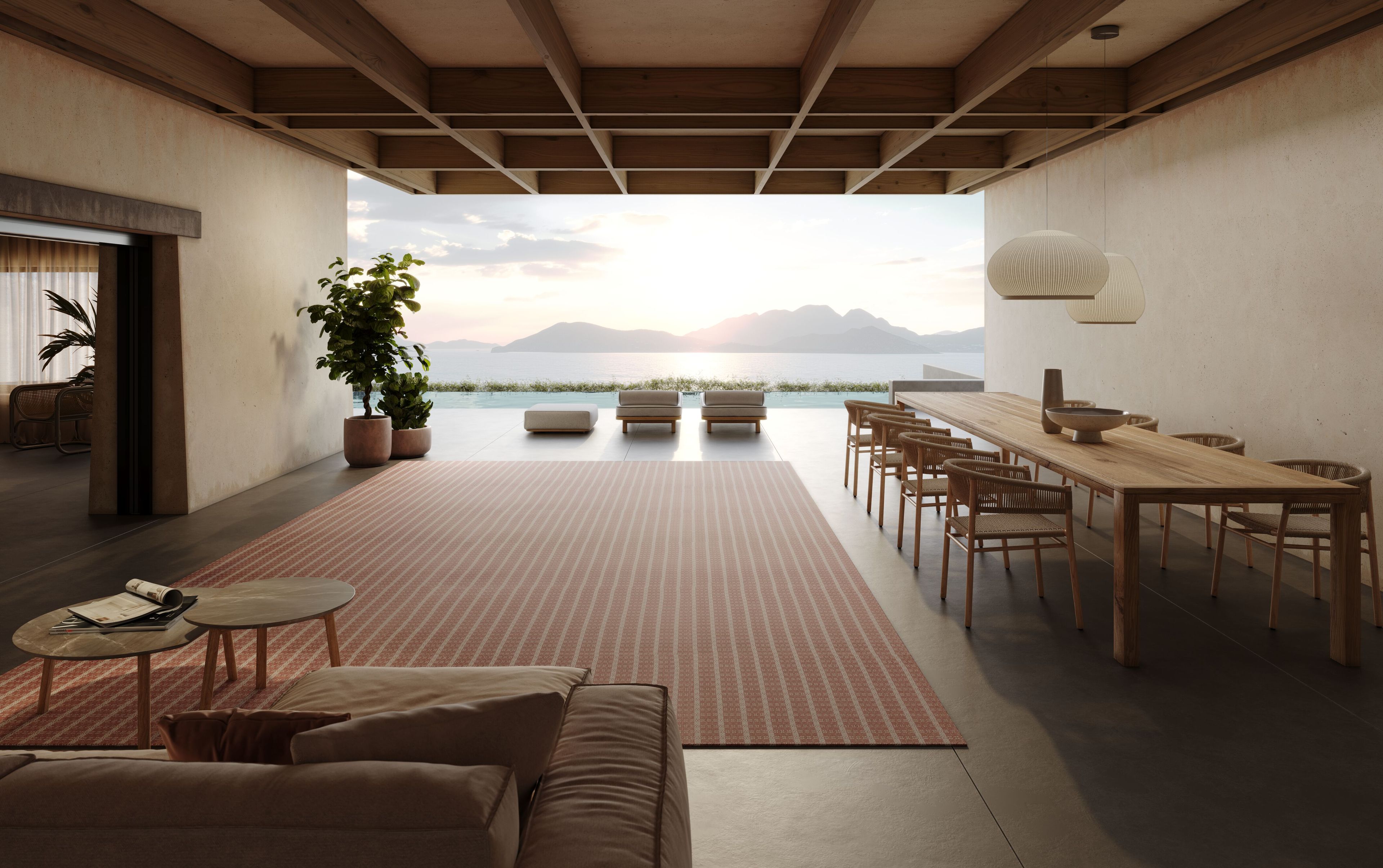 Шерстяной ковер / Ковер Loloey плетение ARCH-00047939 - Вид №1