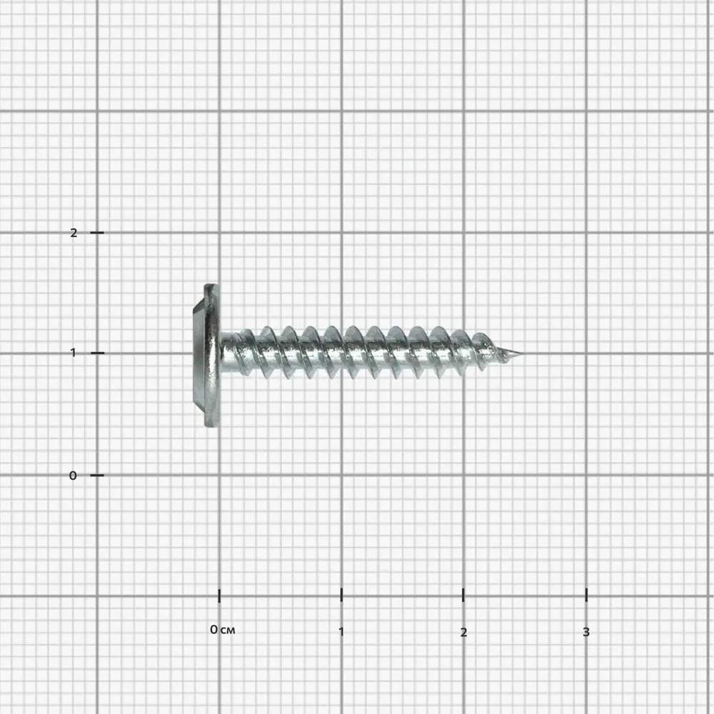 Саморезы по металлу DILWIS с пресс-шайбой острые оцинкованные 4.2x25 мм 200 шт STLM-2171141 - Вид №2