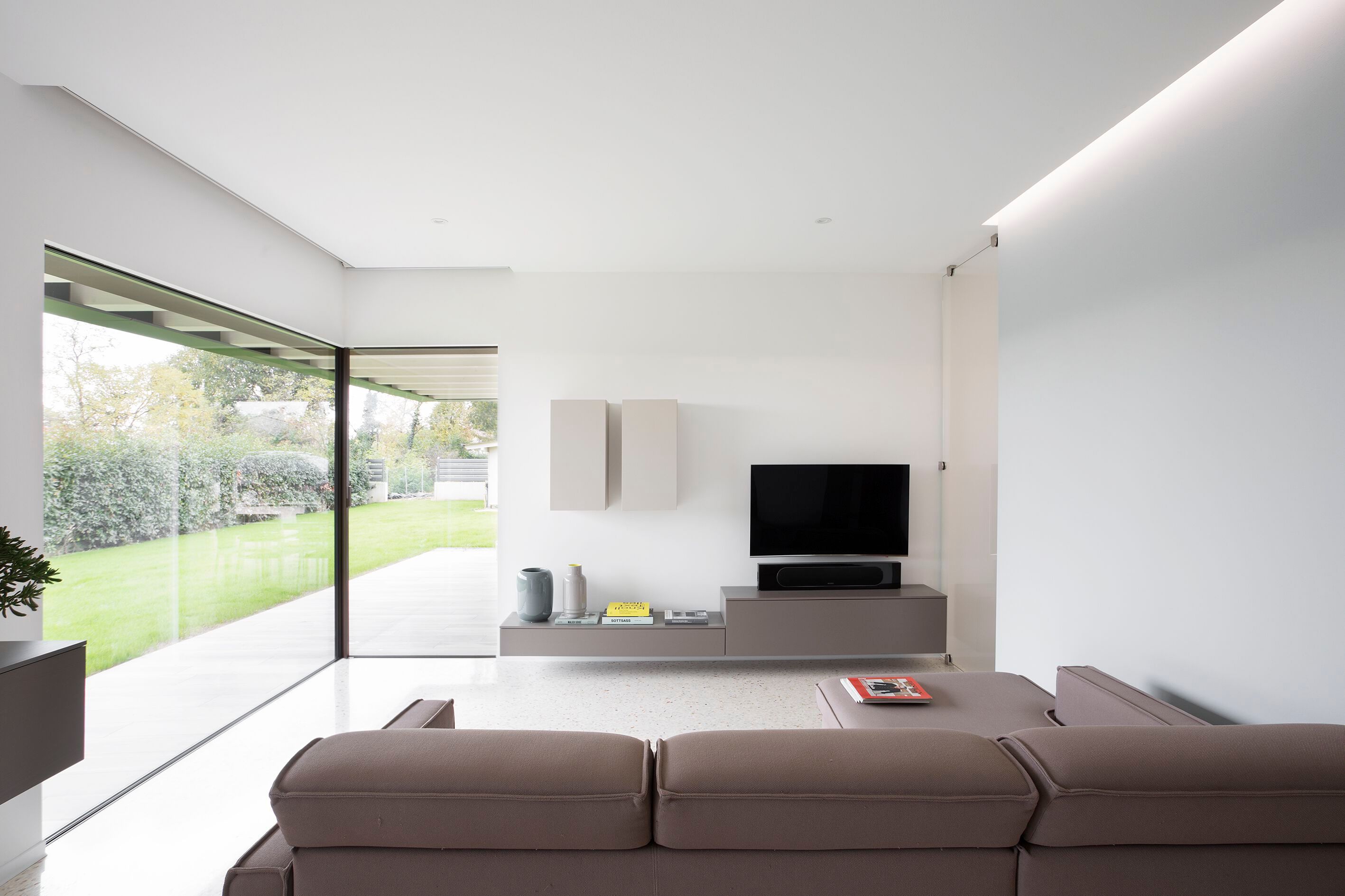 Фиксированное деревянно-алюминиевое остекление Impronta ISOS ARCH-00066652 - Вид №1