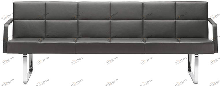 Brunner 3-х местный кожаный диван Grato sun-id-1506488