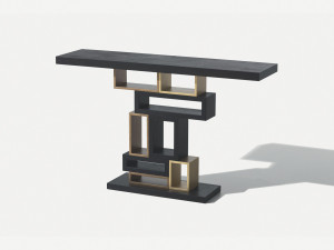 Деревянная консоль