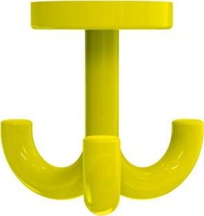 477.90.051 тройной крючок HEWI System 111 | Polyamid  - Вид №16