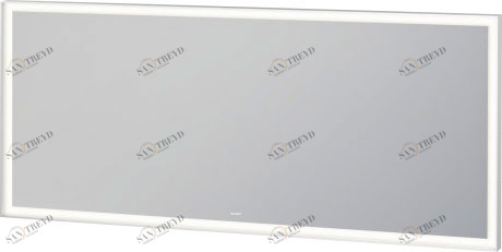 LC738500000 Зеркало с подсветкой L-Cube #LC7385 1600 x 67 мм Duravit