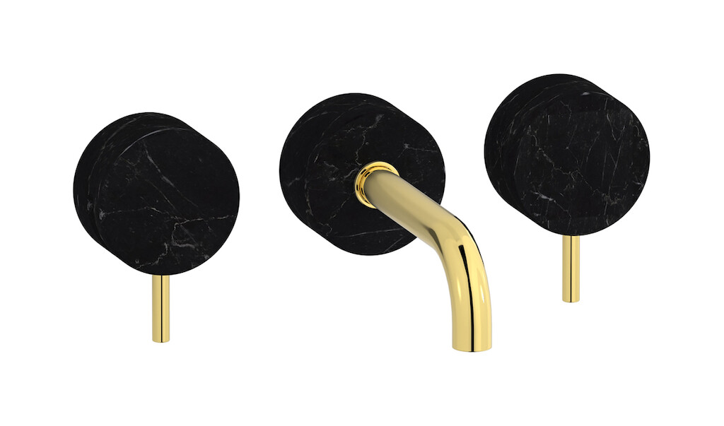 Смеситель встроенный для раковины WE ARE IB mr306oo_2 Gold Marmo