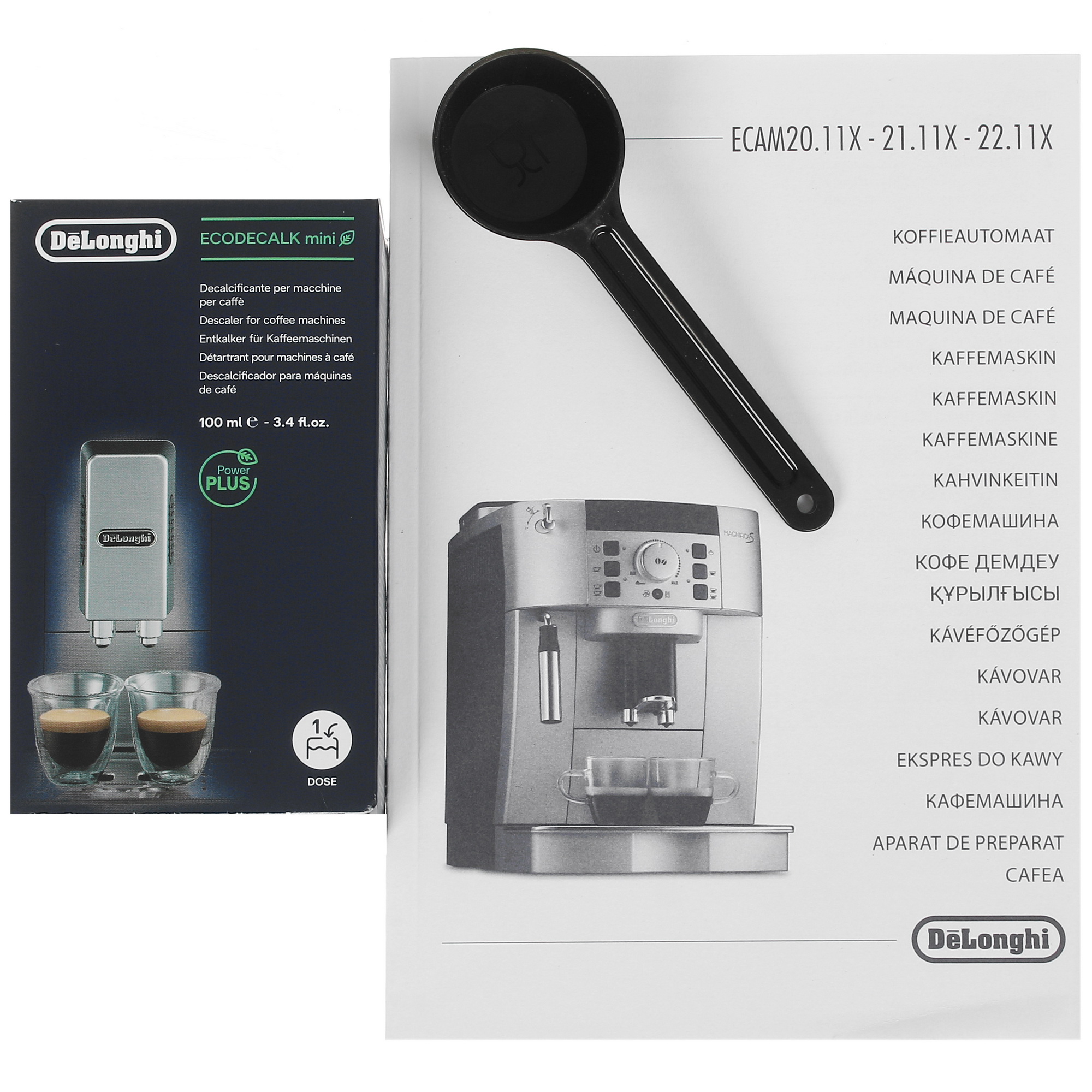 5418509 Кофемашина автоматическая DeLonghi ECAM 22.112.B черный STDN-0011363 - Вид №7