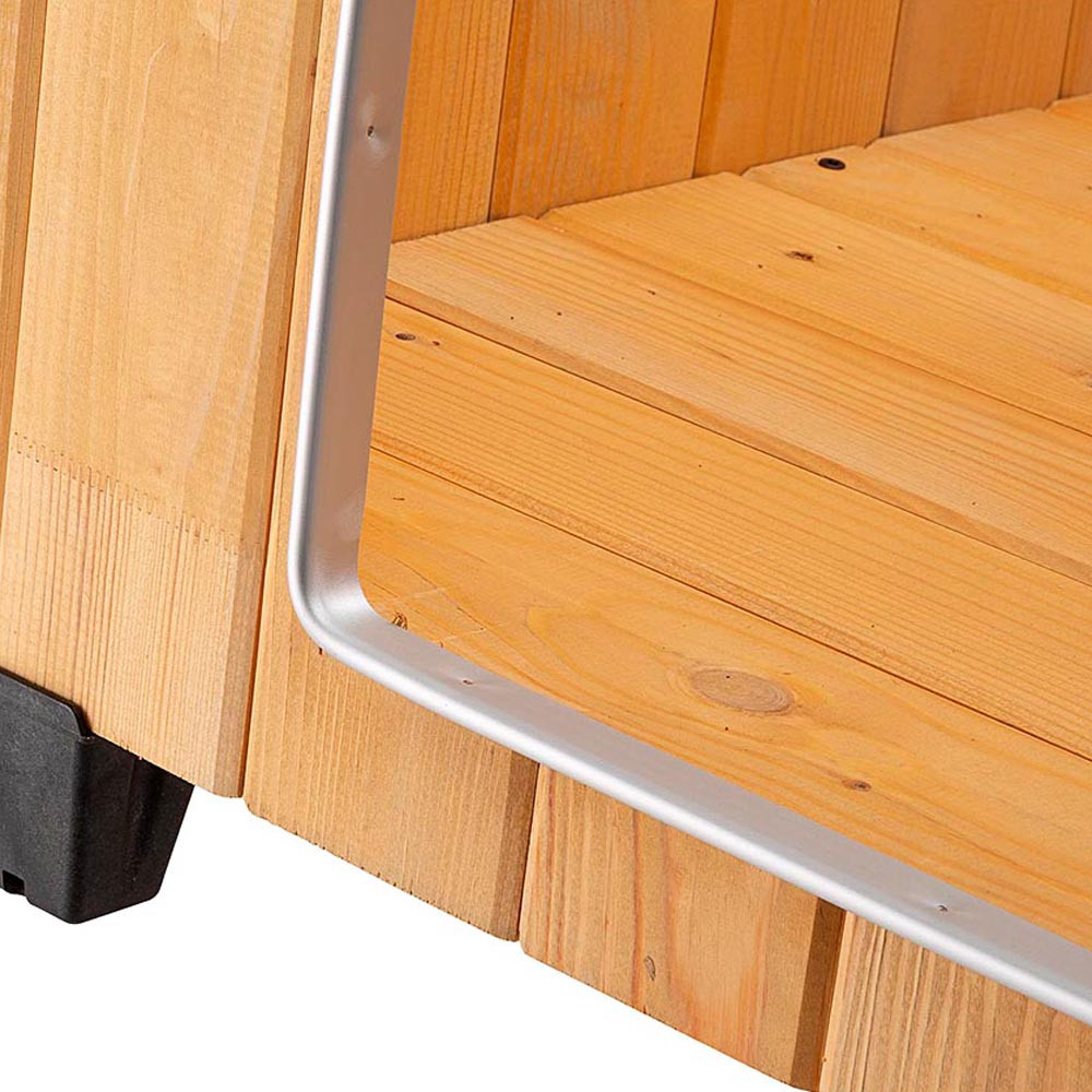 ПР0019183 Будка для собак Domus Extra Large деревянная, 93,5х113,5х90,5см FERPLAST  - Вид №7