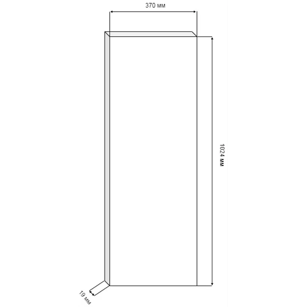 Фальшпанель KONSENSA Оксфорд для кухонных шкафов 37×102 см бежевая 89366073 STLM-1576901 - Вид №6