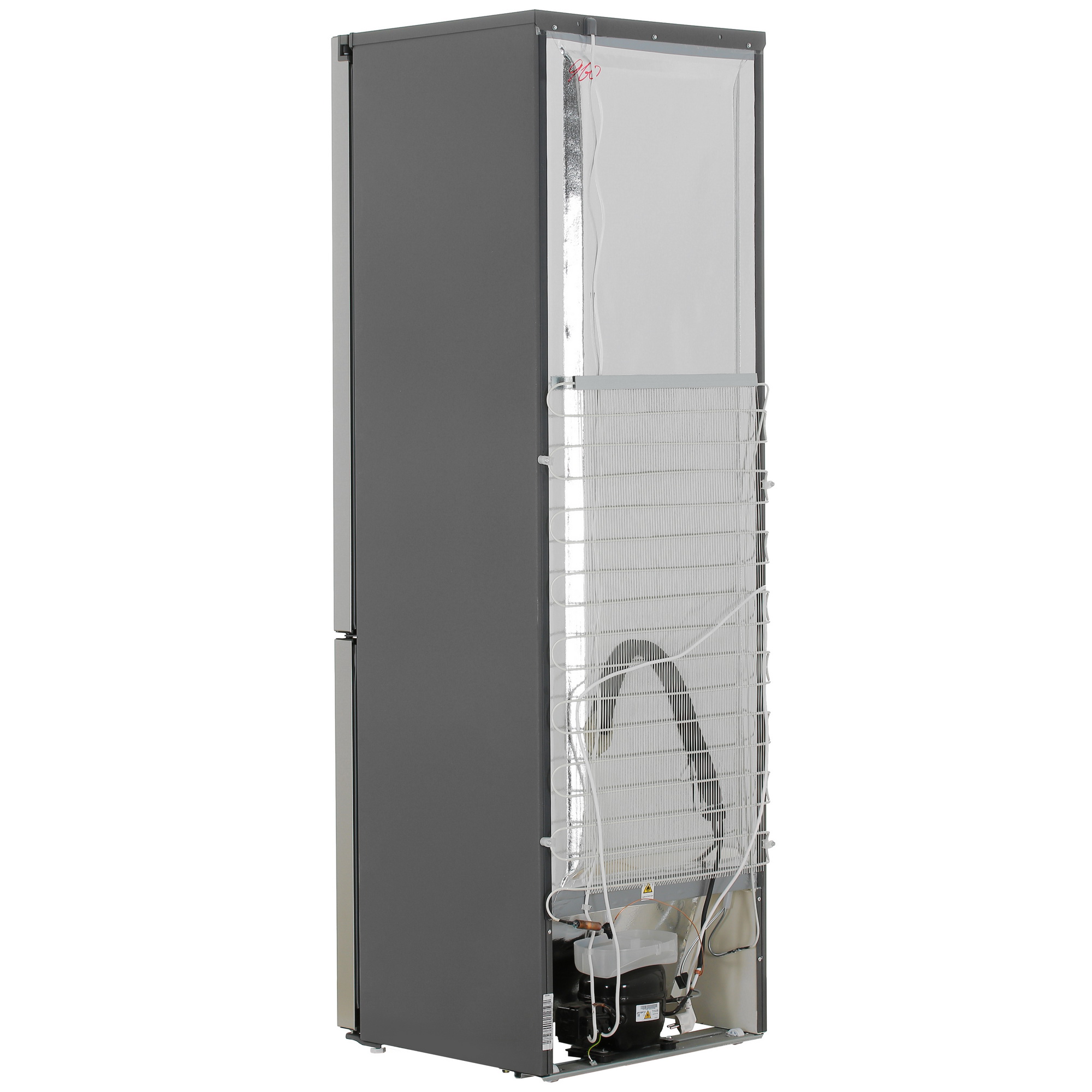 9071545 Холодильник с морозильником   Бирюса I960NF серебристый STDN-0097176 - Вид №4